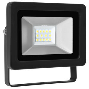 LED straler spot LED Straler 10W 750 lumen 4000K zwart 539000 wit licht