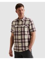 Pme Legend Wrenchmen S/s Slub Block Check Psis2603258 Overhemd 4323 Moonscape