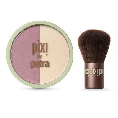 Pixi Cheeks Beauty Blush Duo + Kabuki 10.21gr