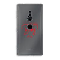 Not Your Baby: Sony Xperia XZ2 Transparant Hoesje