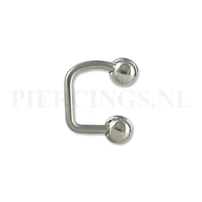 Lippiercing 1.2 x 8 mm