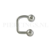 Lippiercing 1.2 x 8 mm