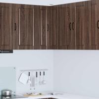 Keukenkast met plank Bruin Eiken 57 x 57 x 80 cm Bewerkt hout