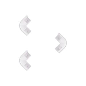 3x LED-strip profiel hoek RGB/enkelkleurig/Dual White - hoek connector