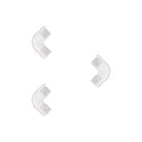 3x LED-strip profiel hoek RGB/enkelkleurig/Dual White - hoek connector