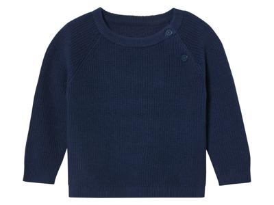 lupilu Gebreide baby trui (Blauw, 50/56)