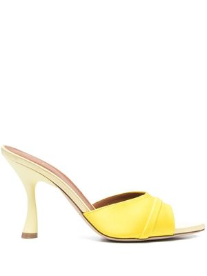 Malone Souliers mules 95 mm à talon biseauté - Jaune Malone Souliers mules 95 mm à talon biseauté - Jaune