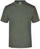 James & Nicholson JN001 Round-T Medium - Olive - XXL