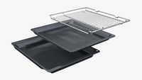 Siemens HM736G1B1 Inbouw oven met magnetron Zwart - thumbnail