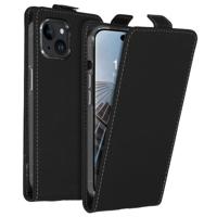 Accezz Flipcase iPhone 15 Telefoonhoesje Zwart