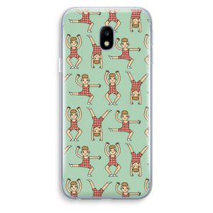 Gymboys: Samsung Galaxy J3 (2017) Transparant Hoesje