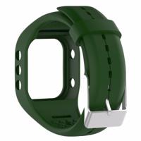 Slimme horloge Silicome polsband horlogeband voor POLAR A300 (Army Green)