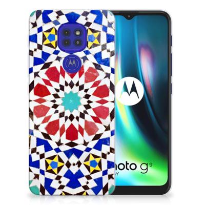 Motorola Moto G9 Play | E7 Plus | TPU | Siliconen hoesje | Mozaïek