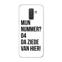 Da ziede van hier: Samsung Galaxy A6 Plus (2018) Transparant Hoesje