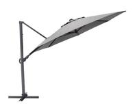 Kettler Easy turn zweefparasol 330 rond antraciet