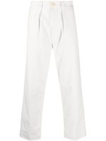 FURSAC box-pleat straight-leg trousers - Tons neutres