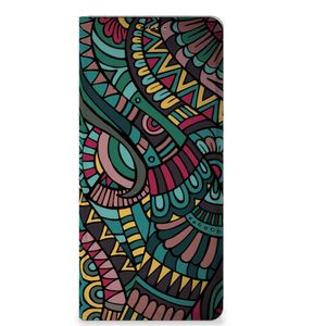 OPPO X6 Pro Hoesje met Magneet Aztec