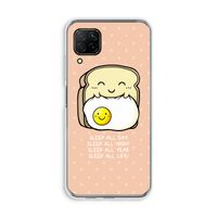 Sleep All Day: Huawei P40 Lite Transparant Hoesje