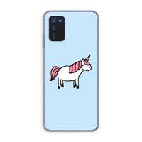 Eenhoorn: Samsung Galaxy A03s Transparant Hoesje