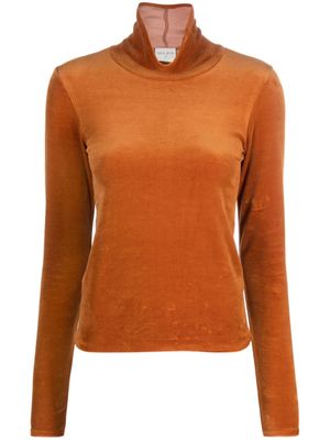 Forte Forte débardeur à effet de velours - Marron