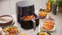 Philips Essential Rapid Air-technologie, 1,2 kg, 6,2 l, zwart, Airfryer XL - thumbnail