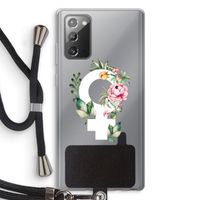 Venus: Samsung Galaxy Note 20 / Note 20 5G Transparant Hoesje met koord Venus: Samsung Galaxy Note 20 / Note 20 5G Transparant Hoesje met koord
