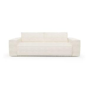 Express slaapbank dunlopillo XXL crème ribfluweel 160cm