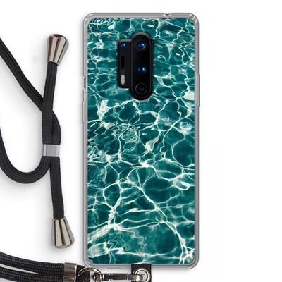 Weerkaatsing water: OnePlus 8 Pro Transparant Hoesje met koord