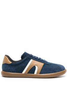 Camper baskets Pelotas Soller en daim - Bleu