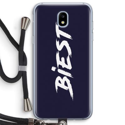 Biest: Samsung Galaxy J5 (2017) Transparant Hoesje met koord