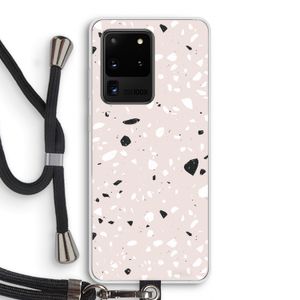 Terrazzo N°20: Samsung Galaxy S20 Ultra Transparant Hoesje met koord