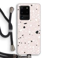Terrazzo N°20: Samsung Galaxy S20 Ultra Transparant Hoesje met koord