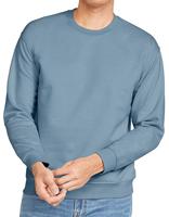 Gildan GSF000 Softstyle® Midweight Fleece Adult Crewneck Sweatshirt - Stone Blue - XL