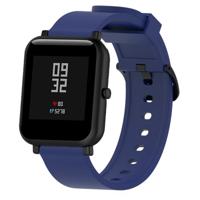 Siliconen glanzende sport polsband voor Huami Amazfit bip Lite versie 20mm (aqua blauw)