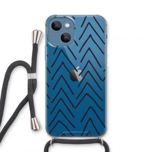 Marrakech Arrows: iPhone 13 mini Transparant Hoesje met koord