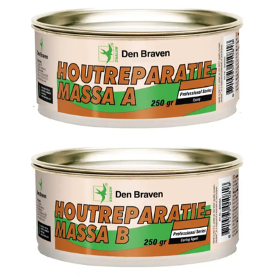 Den Braven Zwaluw Houtreparatiemassa 2K 500Gr - 200365 200365