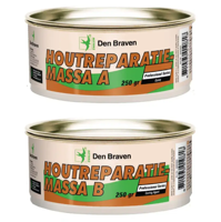Den Braven Zwaluw Houtreparatiemassa 2K 500Gr - 200365 200365