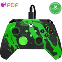Gamepad - Xbox - Rematch Glow Advanced - Bedraad - Jolt Green - PDP