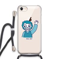 Zwaai: iPhone 7 Transparant Hoesje met koord Zwaai: iPhone 7 Transparant Hoesje met koord