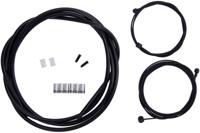 CONTEC remkabelset "stop++" ct brake cable set stop++ steel fr+rear compl black