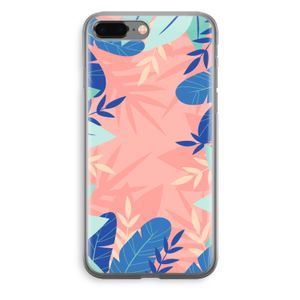 Tropisch: iPhone 8 Plus Transparant Hoesje
