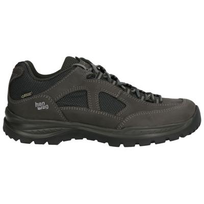Hanwag Gritstone II Wide GTX Lage Wandelschoen Heren Asphalt/Black 9