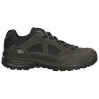 Hanwag Gritstone II Wide GTX Lage Wandelschoen Heren Asphalt/Black 7,5