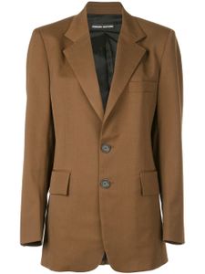 Kwaidan Editions blazer ample - Marron