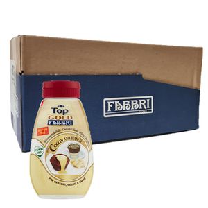 Fabbri - Mini Topping Witte Chocolade - 12x 165ml