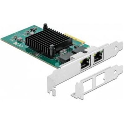 Delock 89021 PCI Express x4-kaart 2 x RJ45 Gigabit LAN i82576