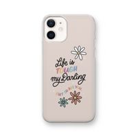 Tough Life: iPhone 12 Transparant Hoesje