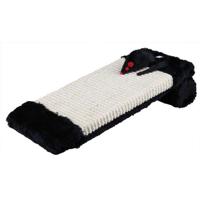 Krabpaal op rol - TRIXIE - Sisal / Pluche mat - 15 × 35 cm - Naturel / Zwart