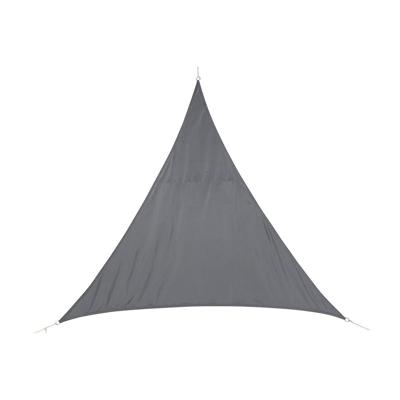 Hesperide Schaduwdoek Curacao - driehoekig - grijs - 2 x 2 meter - polyester - Zonnescherm