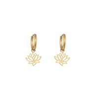 Go Dutch Label Oorringen Lotus Goud